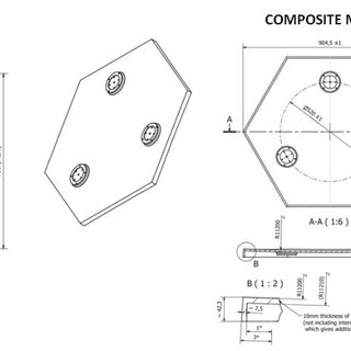 320x320 The Mechanical Interface Drawing For Glass - Interface Drawing