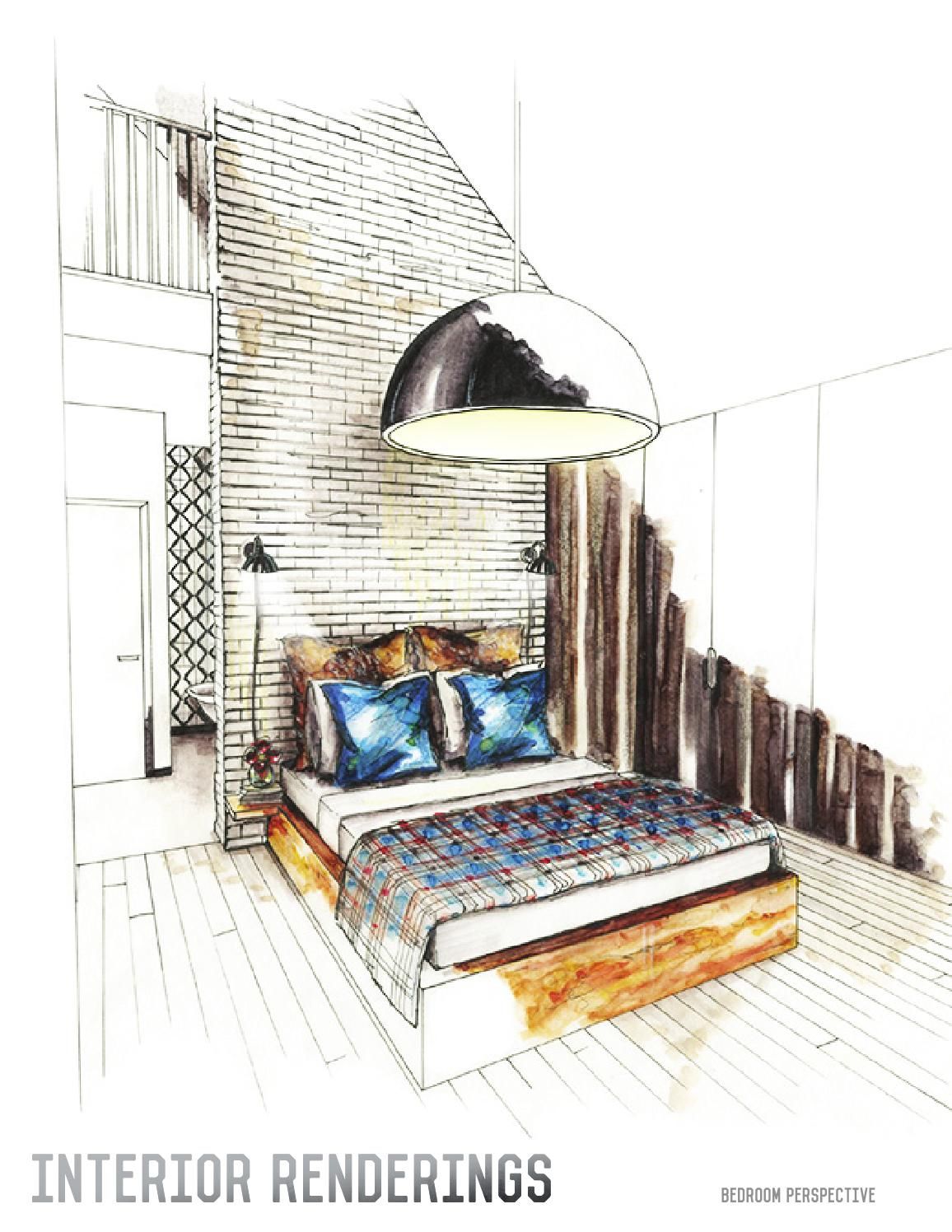 1156x1496 interior design portfolio in interernye sketchi interior - Interior Design Drawing