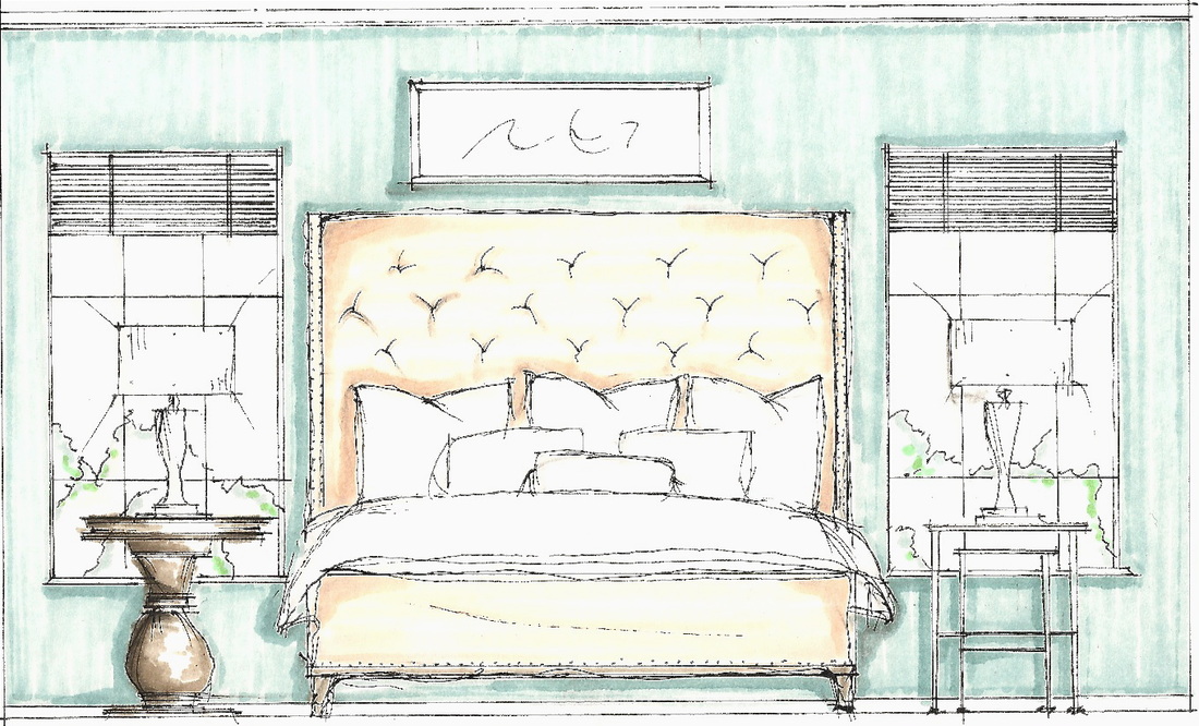1100x666 Scale Drawing - Interior Design Drawing