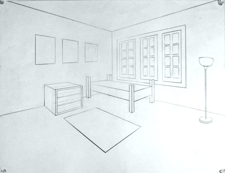 Interior Design Drawing Easy Inspirational Interior Design Pencil ...