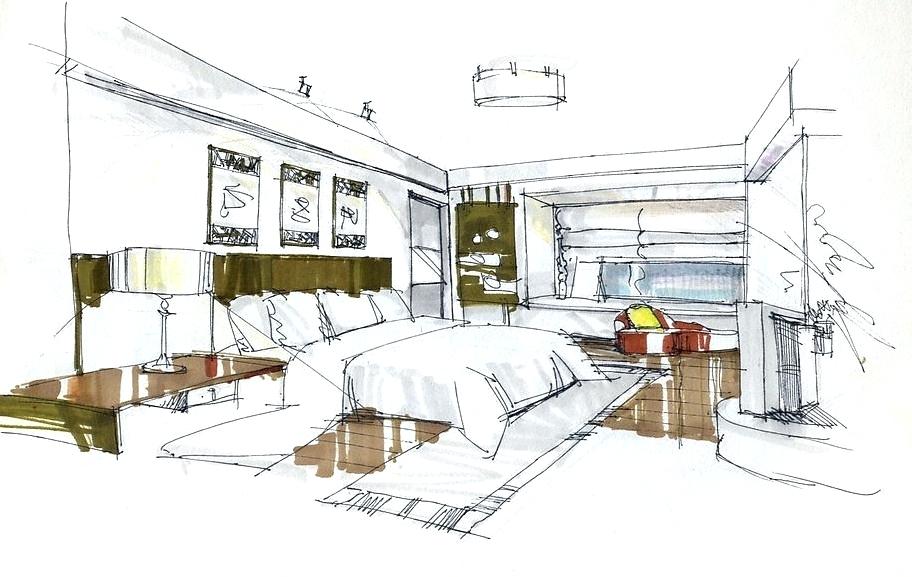 Interior Design Drawing Tutorial at PaintingValley.com | Explore ...