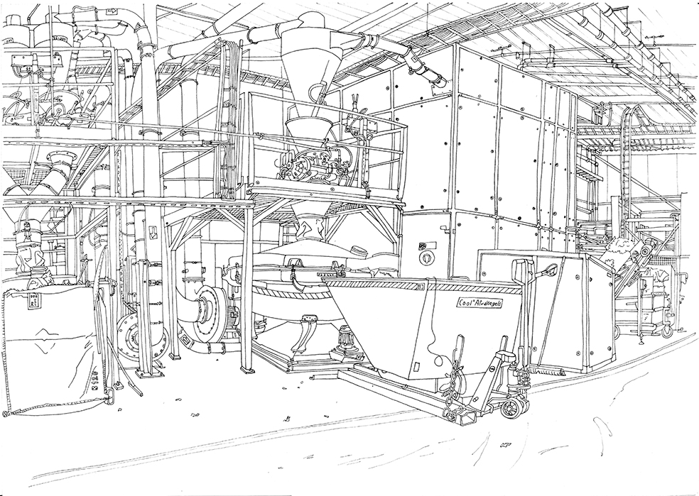 984x699 Elles - Interior Drawing