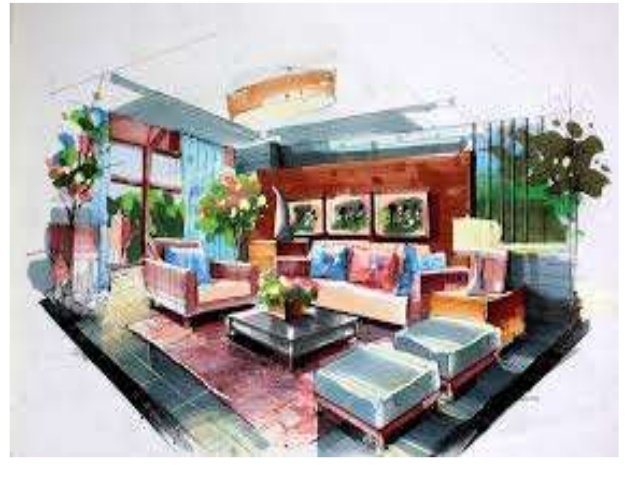 638x479 Interior Architecture Drawing - Interior Drawing