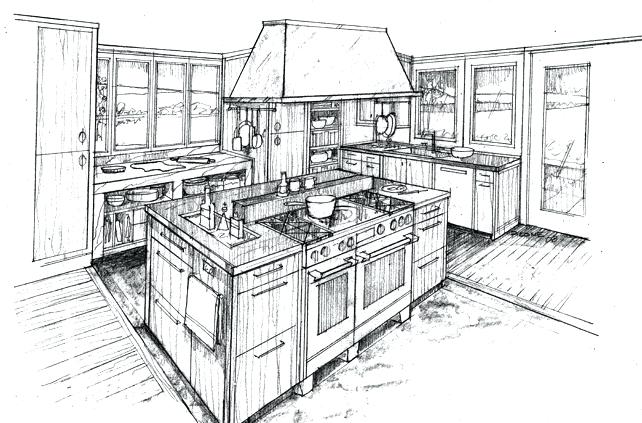 642x423 interior drawing interior design drawing pdf - Interior Drawing