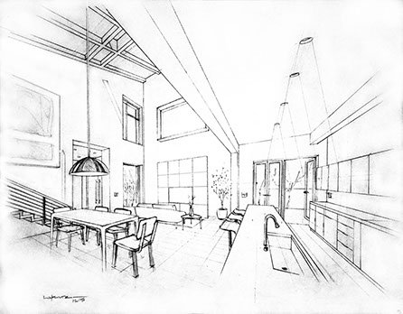 446x348 Grid - Interior Drawing