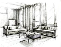 235x182 Best Design Drawings Images Interior Rendering, Mockup - Interior Drawing