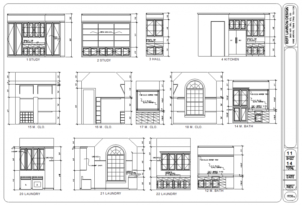 1024x697 Interior Elevation Drawings - Interior Elevation Drawing