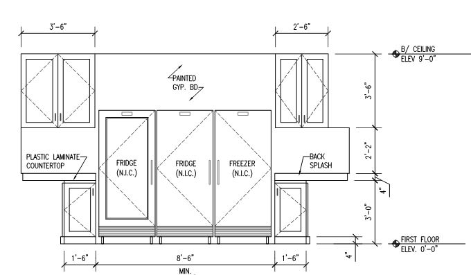 Interior Elevation Drawing at PaintingValley.com | Explore collection ...