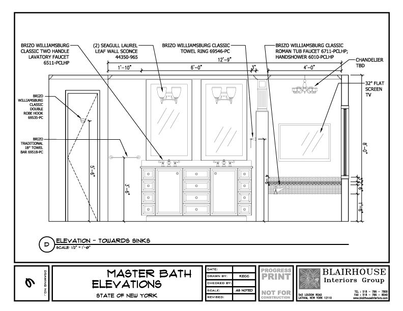 792x612 graphic to show interior plans + elevations - Interior Elevation Drawing