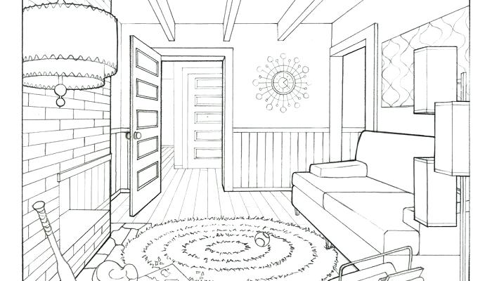Interior Perspective Drawing At Paintingvalley Com Explore