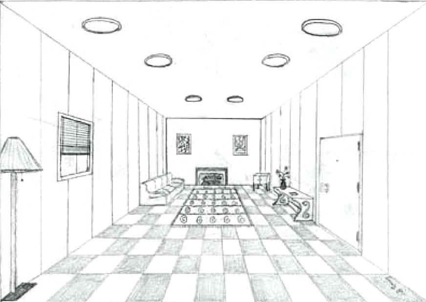 872x619 Perspective Room Drawing Rttcambodia Site - Interior Perspective Drawing