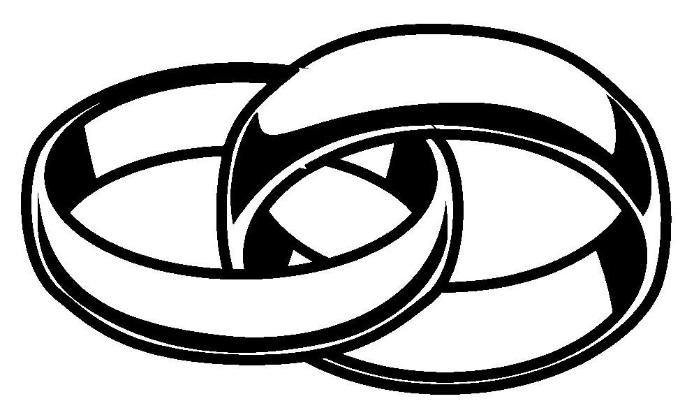 994x594 Interlocking Wedding Bands Clipart Clip Art Images - Interlocking Wedding Rings Drawing