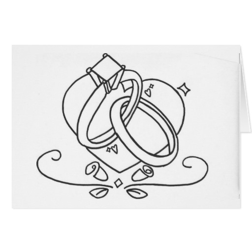 Wedding ring Drawing Diamond Engagement ring, ring, love, gemstone, child  png | PNGWing