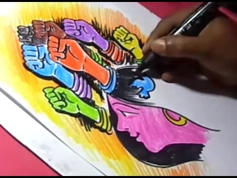 480x360 international women's day drawing - International Drawing