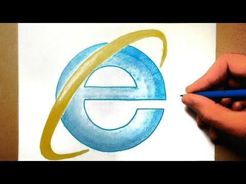 480x360 logo internet explorer como desenhar - Internet Drawing