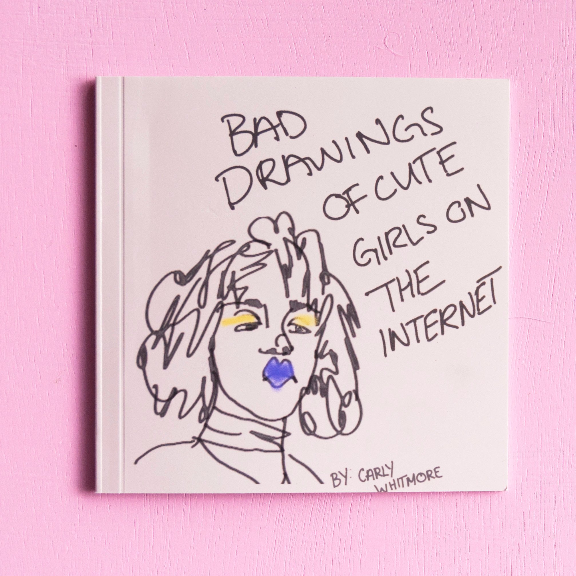 2014x2014 bad drawings of cute girls on the internet zine temper tantrum - Internet Drawing