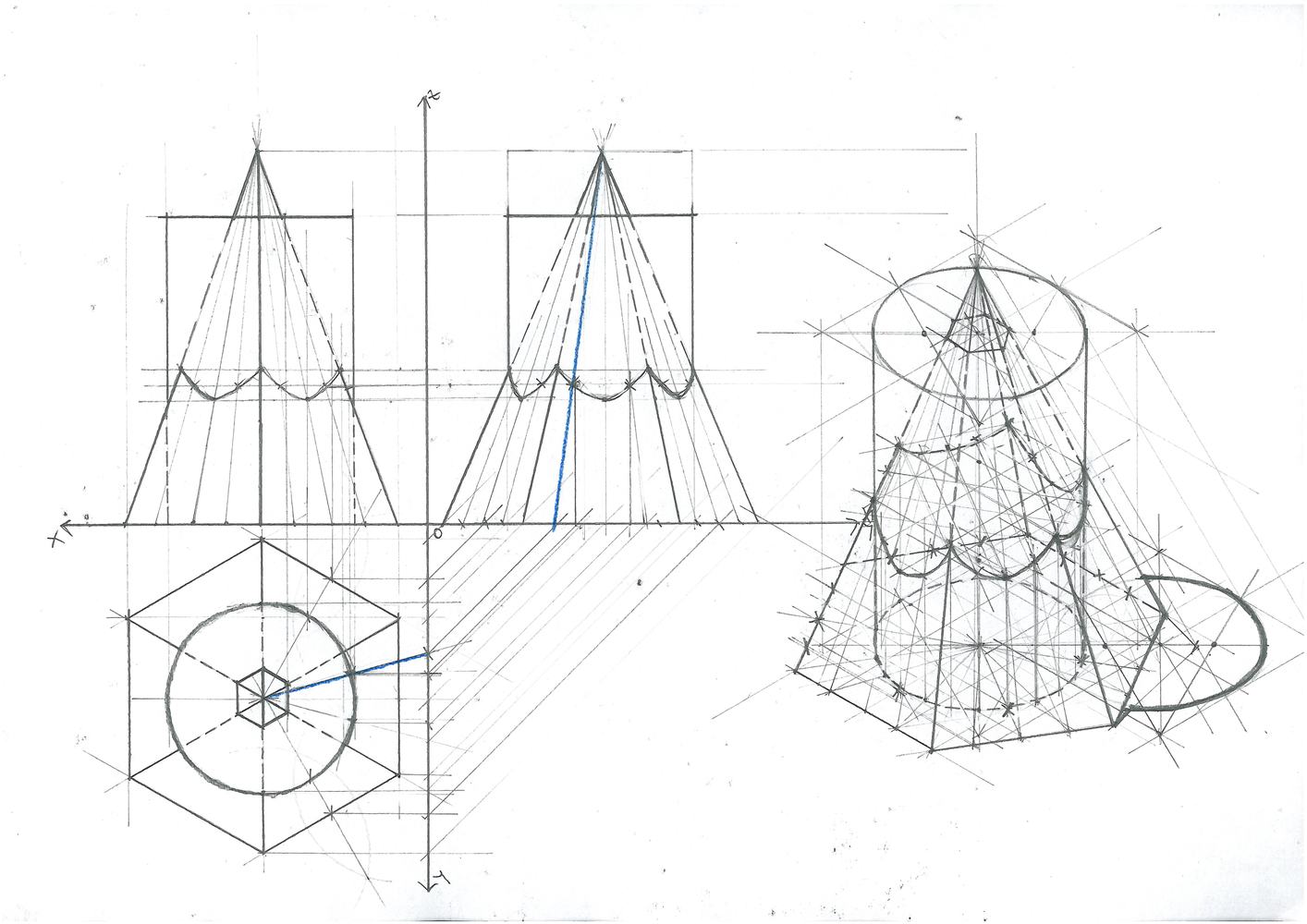 1414x1000 Gallery Of Technical Architecture Drawing Tips - Intersection Drawing