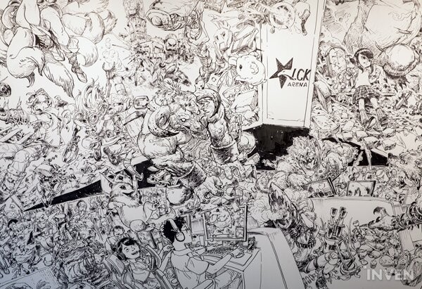 600x411 League Of Legends The Artist For The Lolpark And Riot Hq Mural - Interview Drawing