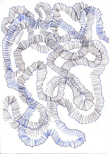 375x516 Tracks, Growing, Intestines Drawing - Intestines Drawing
