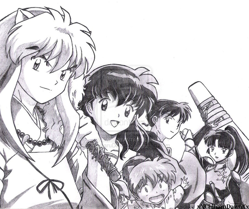 500x420 Inuyasha Shared - Inuyasha Drawing