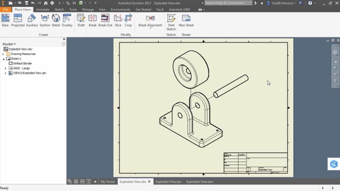 Inventor 3d Drawing at PaintingValley.com | Explore collection of ...