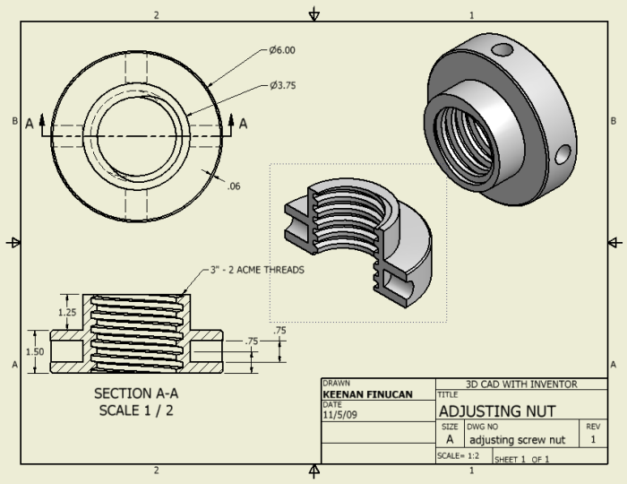 Inventor 3d Drawing at PaintingValley.com | Explore collection of ...