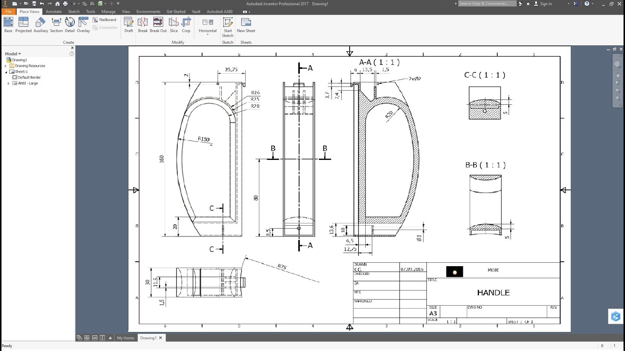 1280x720 inventor - Inventor Drawing