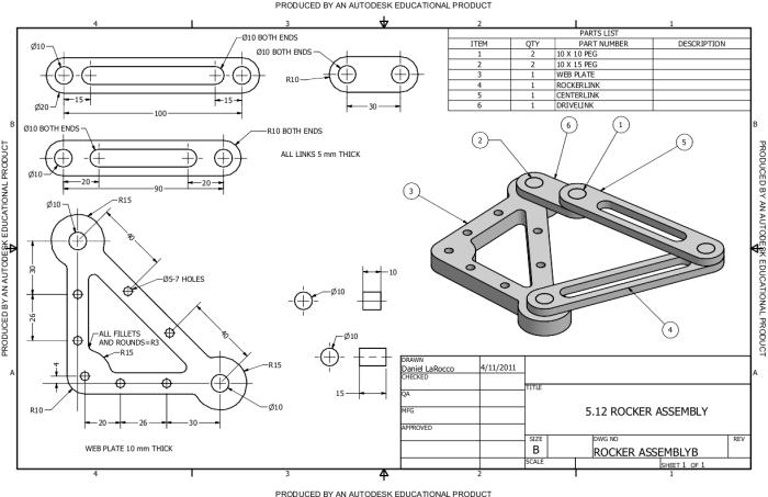 700x453 engineering drawing inventor for free download - Inventor Drawing