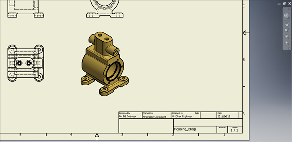 602x294 updating title blocks in inventor drawing - Inventor Drawing