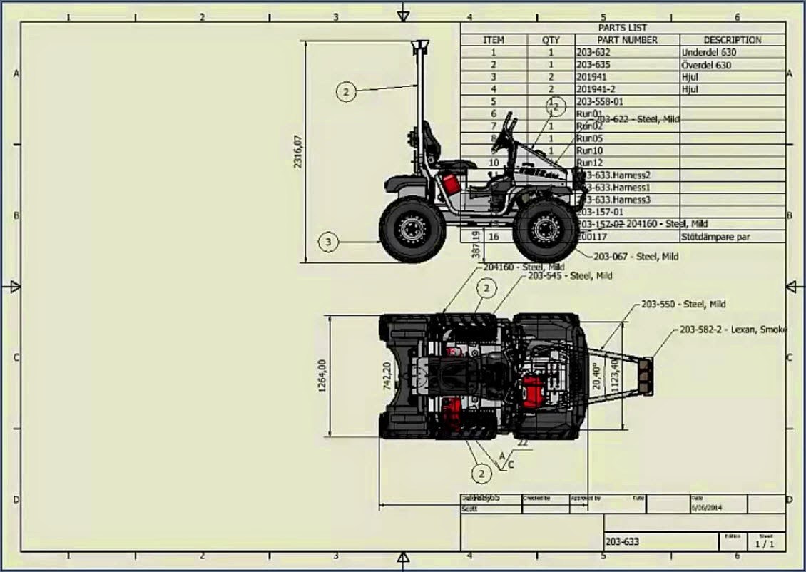 1130x802 are your autodesk inventor drawing views moving on your sheet - Inventor Drawing