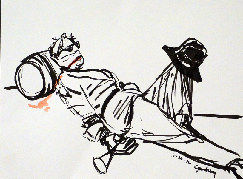 814x600 The Invisible Man Theme, Photo And Artwork The Drawing Club - Invisible Drawing