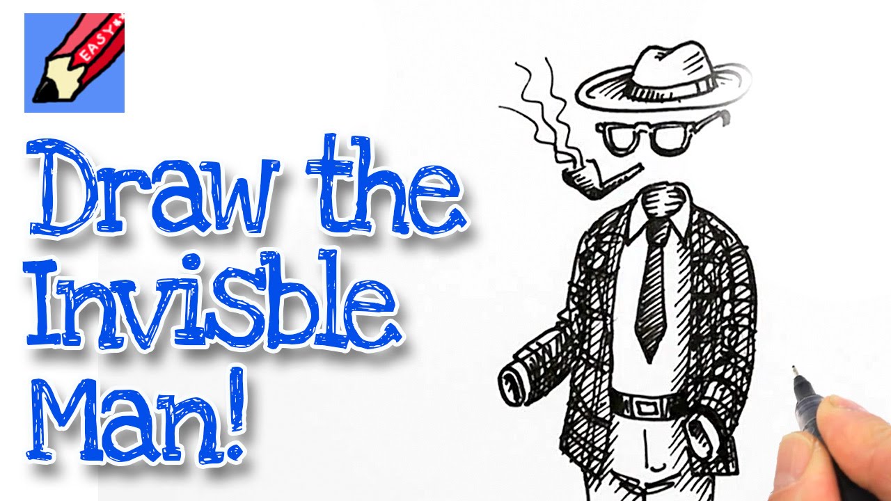 1280x720 How To Draw The Invisible Man - Invisible Drawing