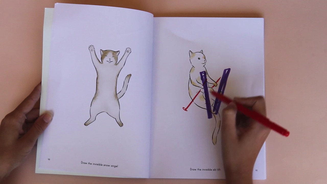 1280x720 Invisible Cat Activities - Invisible Drawing