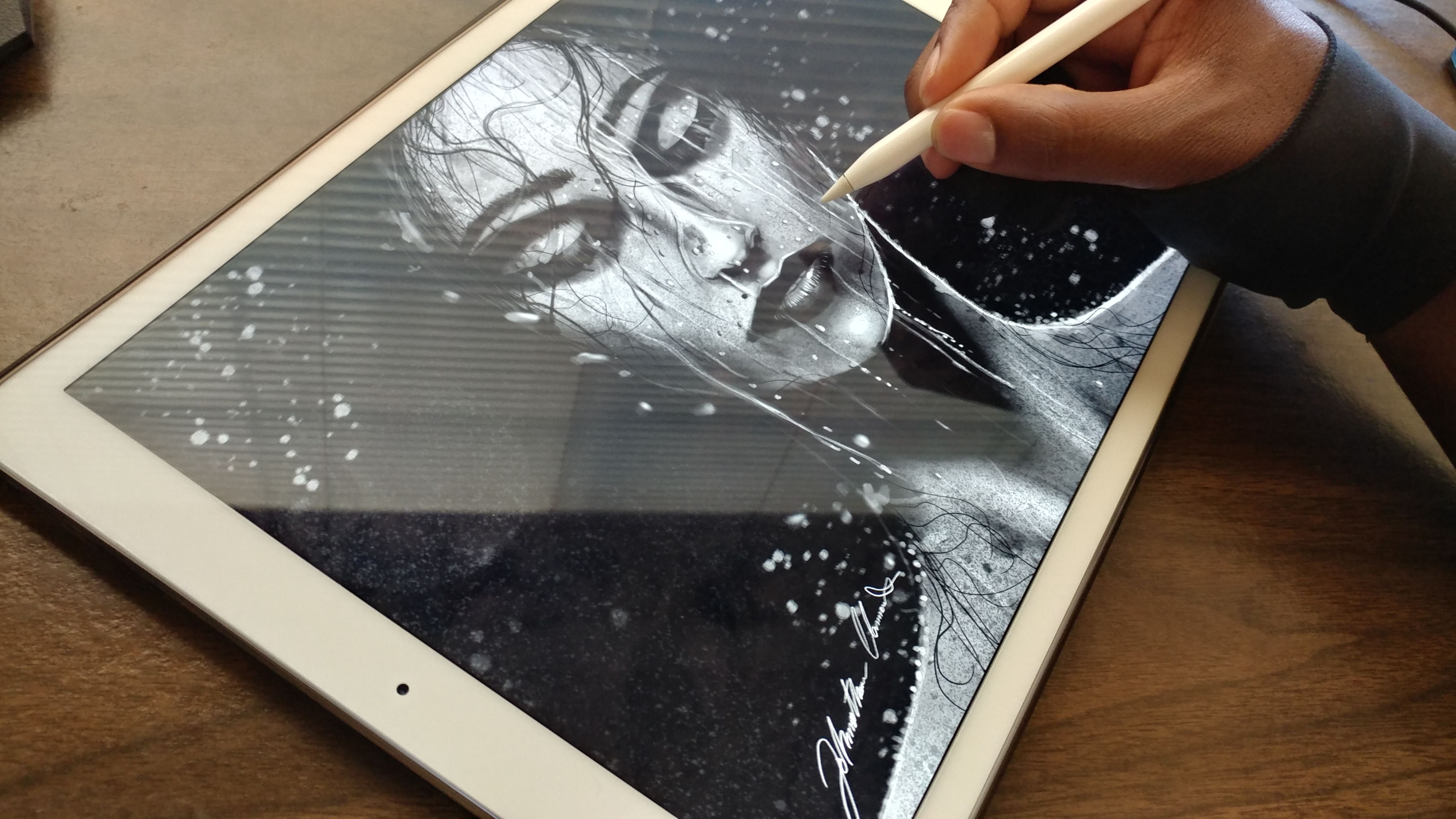 Рисовать на ipad pro