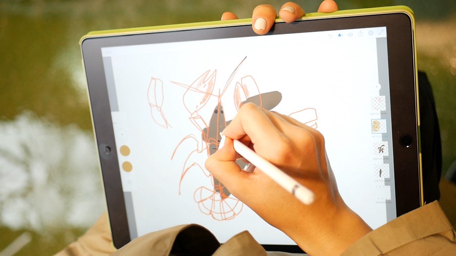 900x506 an illustrator's review of ipad pro vs wacom and my favourite - Ipad Pro Drawing