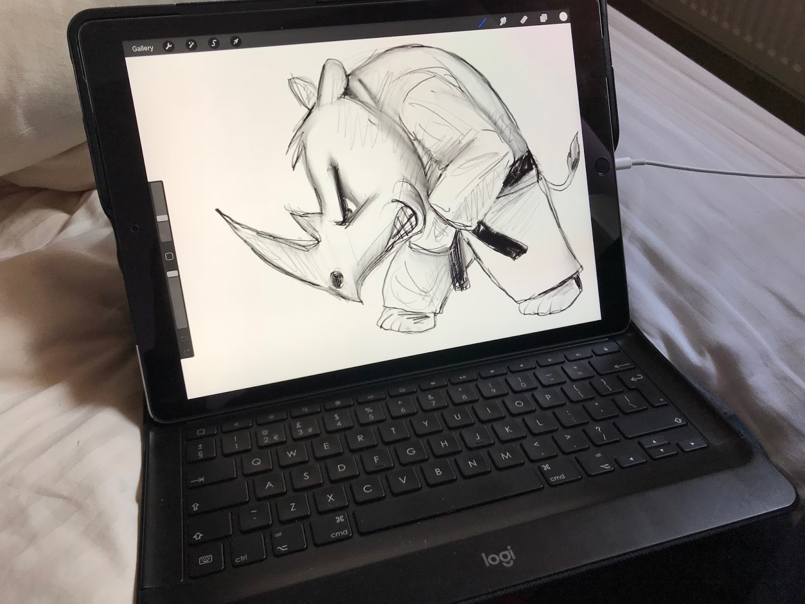 1600x1200 Meerkatsu Art Ipad Pro Inch And Drawing Apps Review - Ipad Pro Drawing App