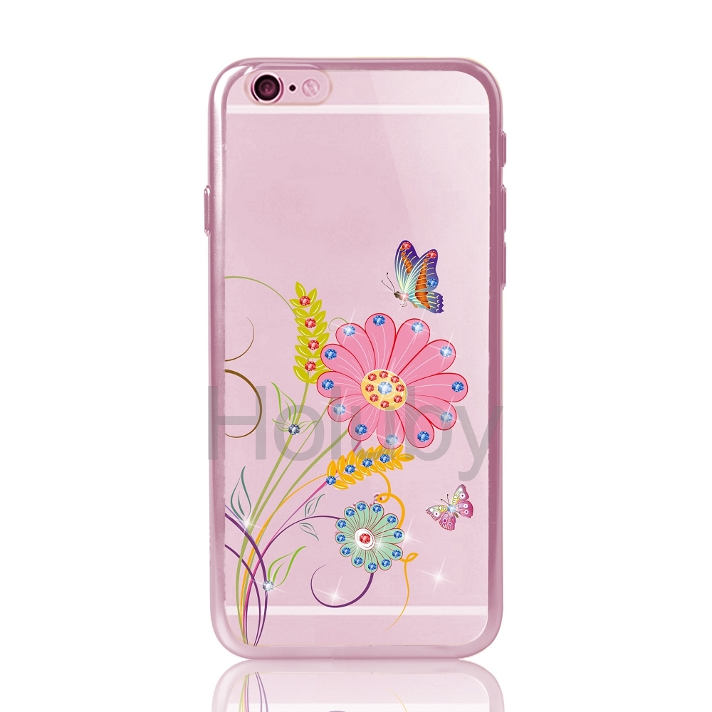 1000x1000 dita colored drawing diamond electroplated soft tpu back case - Iphone 6 Plus Drawing