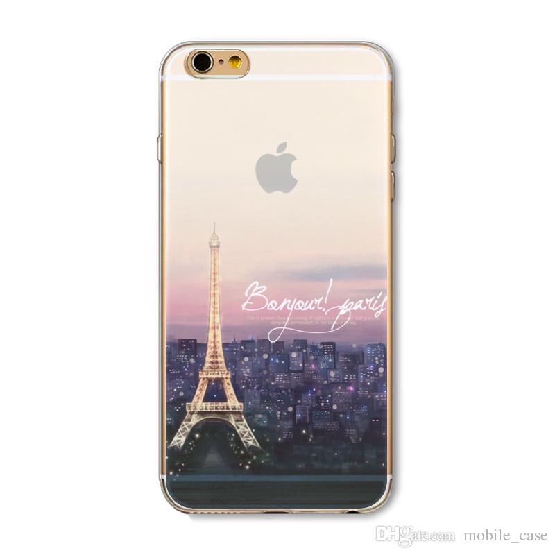 800x800 for iphone new fashion colour drawing half clear soft tpu - Iphone 6s Drawing