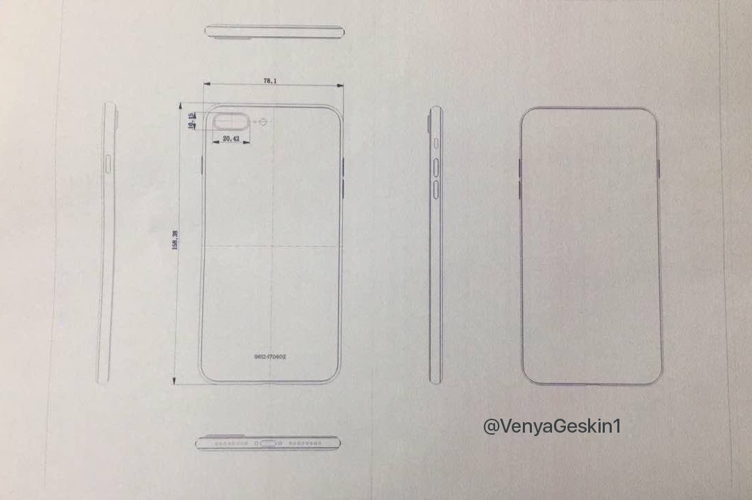 1083x720 new leak claims to reveal final iphone and iphone plus - Iphone 7 Drawing