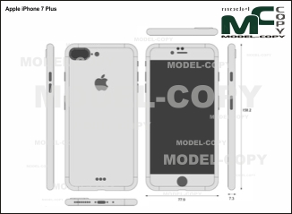 326x239 Apple Iphone Plus - Iphone 7 Drawing