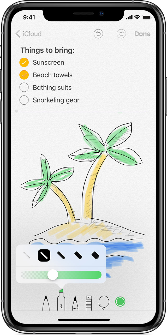 640x1284 Draw With Notes On Your Iphone, Ipad, Or Ipod Touch - Iphone Drawing