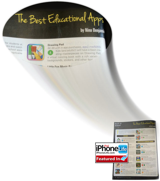 640x722 Drawing Pad Featured In Iphone + Ipad Life Magazine - Iphone Drawing Pad