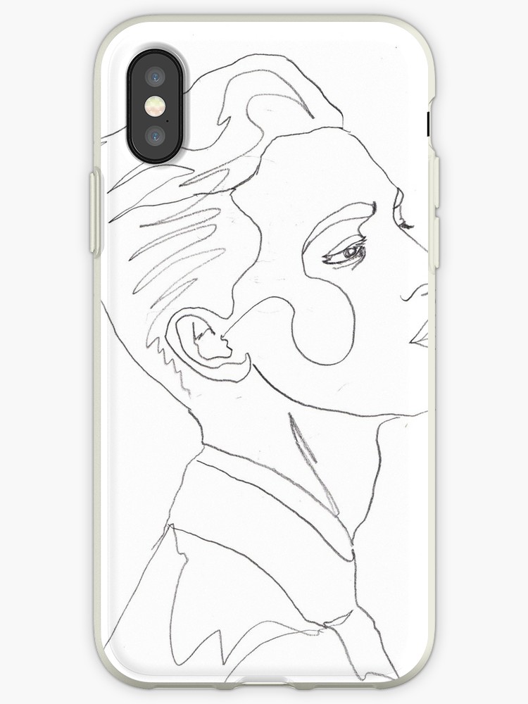 750x1000 Continuous Line Drawing Iphone Cases Covers - Iphone Line Drawing
