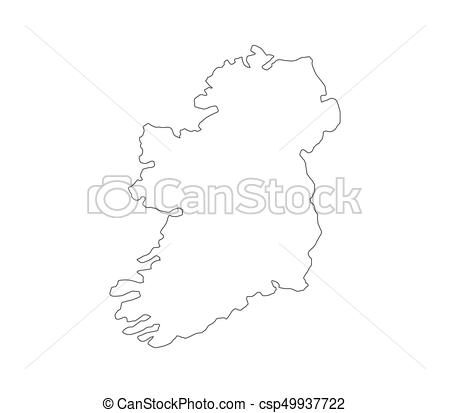 450x413 Huge Collection Of 'ireland Map Drawing' Download More Than - Ireland Map Drawing