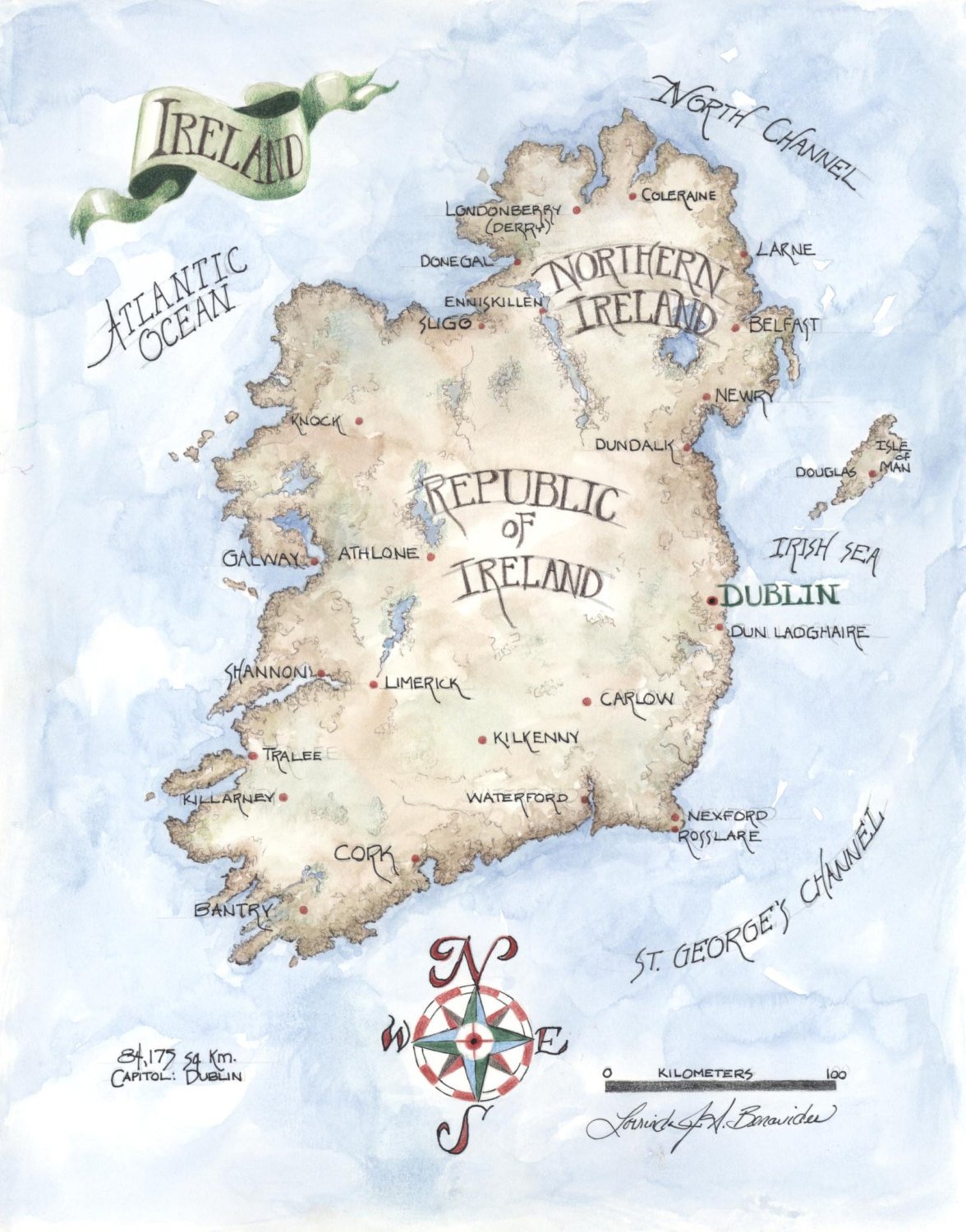  How To Draw A Sketch Map Of Ireland for Beginner