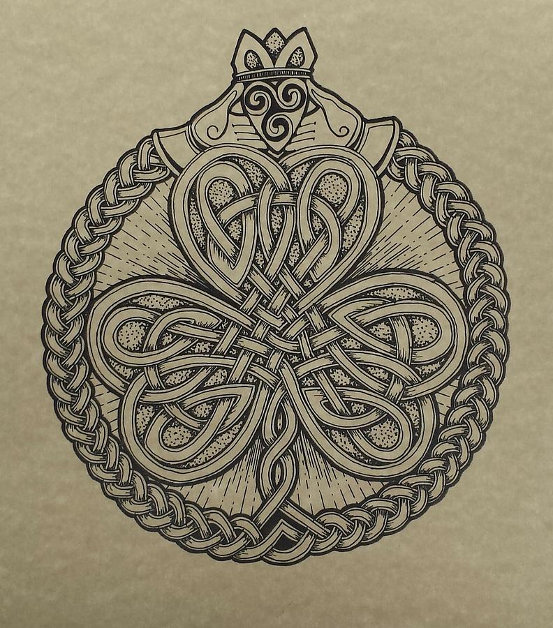 Irish Claddagh Drawing at Explore collection of