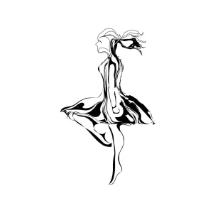300x300 irish dancer digital art - Irish Dancer Drawing
