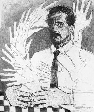 375x446 irish writer drawings for sale saatchi art - Irish Drawings