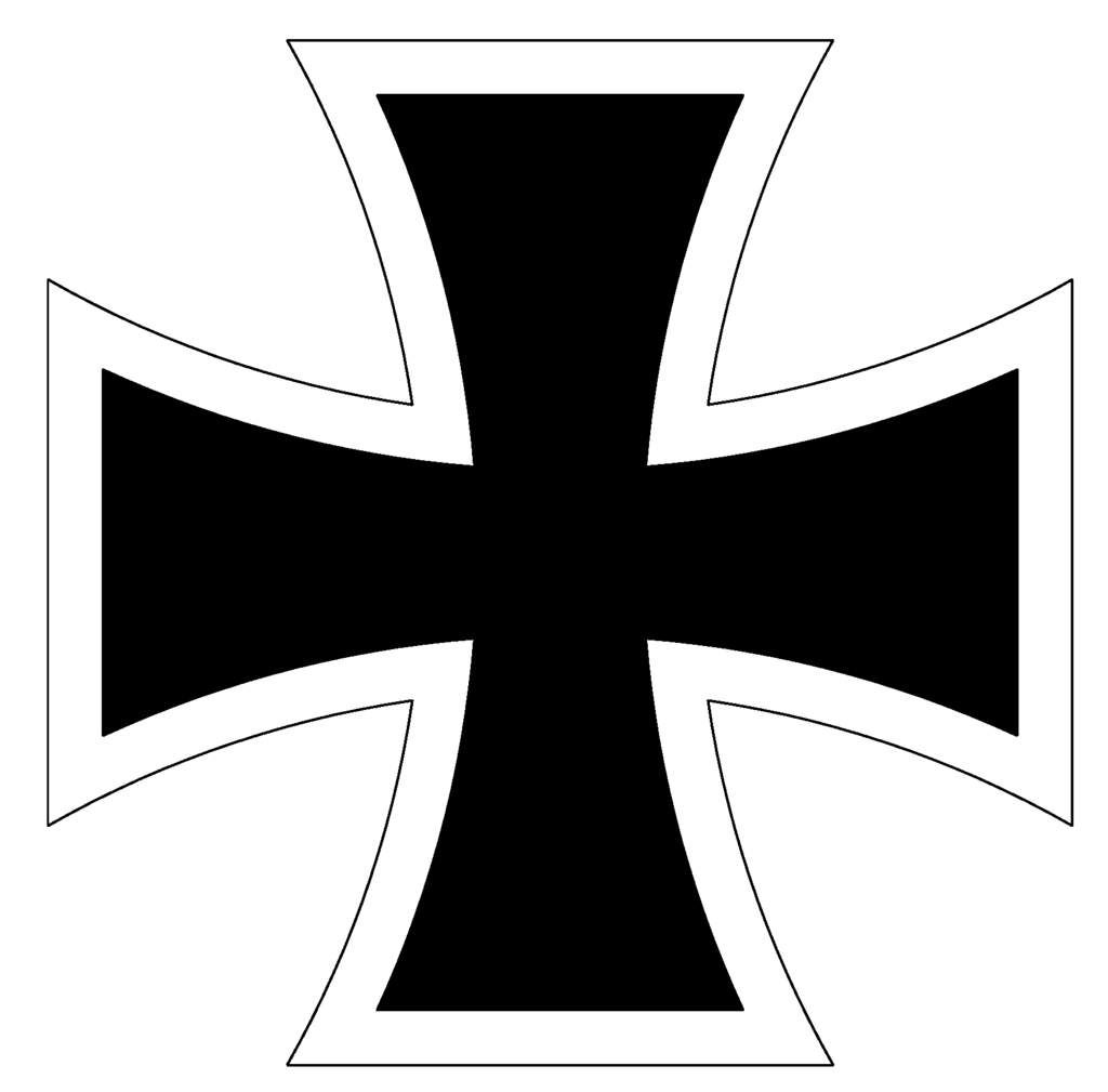 1024x1009 Iron Cross Tattoo - Iron Cross Drawing