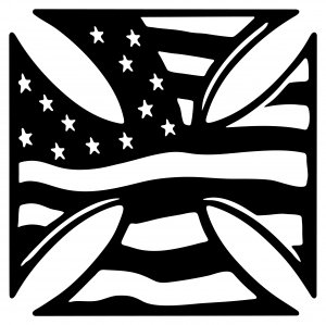 300x299 Iron Cross Decal X - Iron Cross Drawing